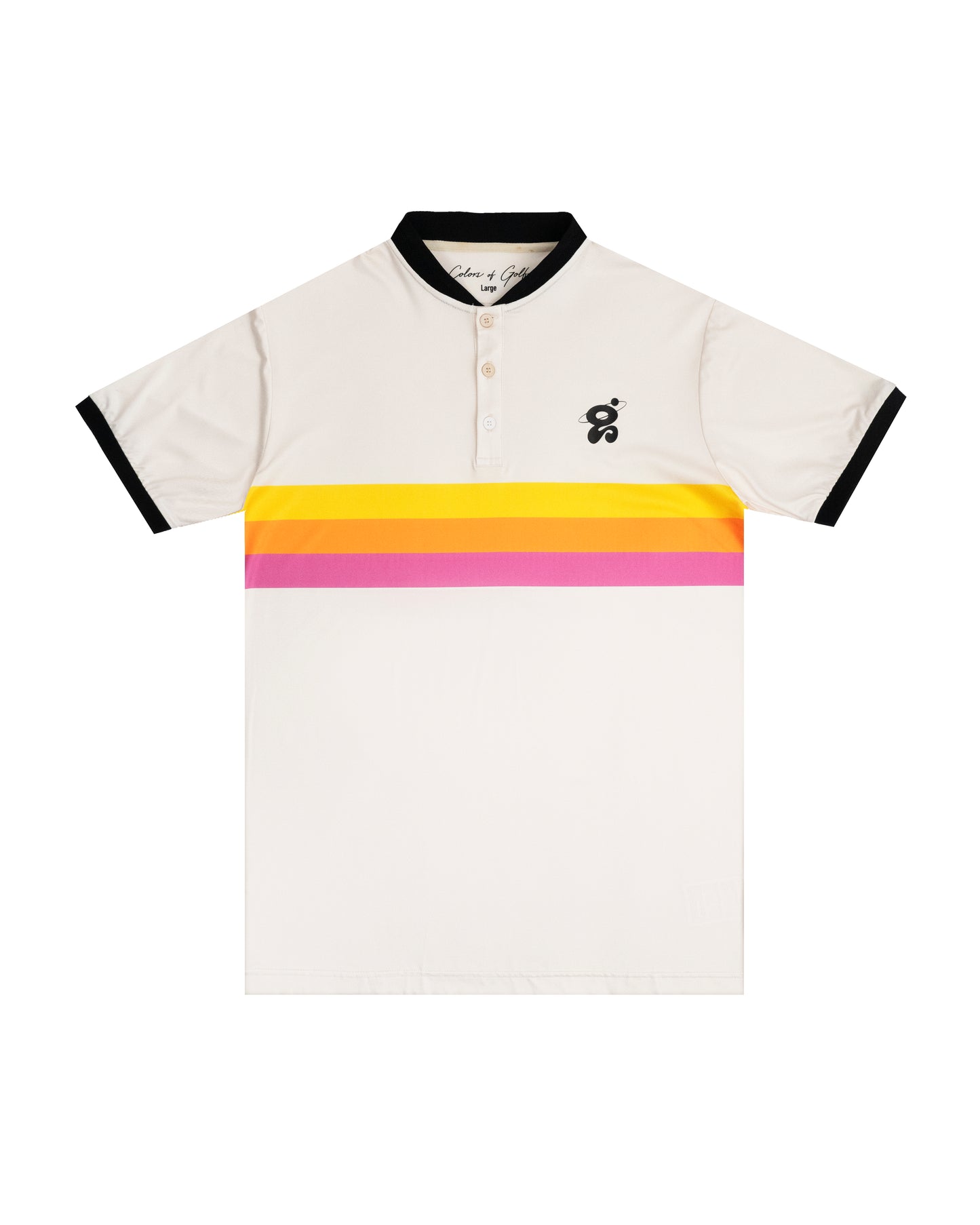 Retro Stripe Polo
